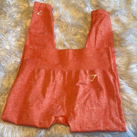 Gymshark Pants - Orange Gymshark Leggings